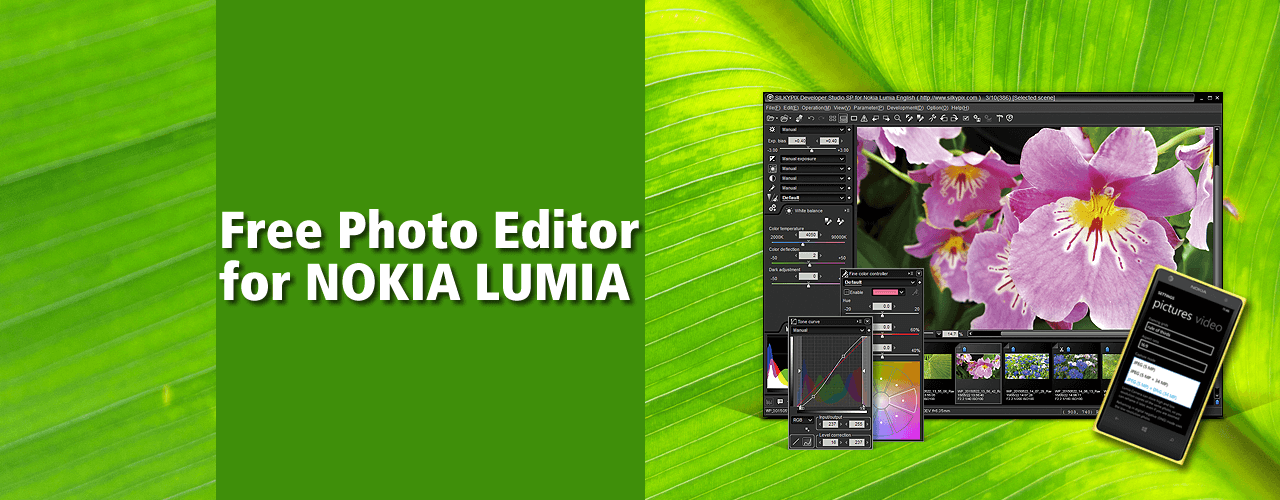 Free SILKYPIX Developer Studio SP for Nokia Lumia